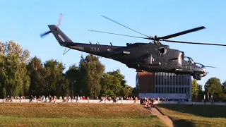 Mil Mi-24P Egyéni bemutató 2021. Augusztus 18. Szolnok