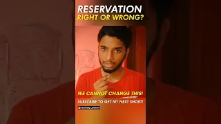 💔Reservation right or wrong? IIT Motivation! | NEET Motivation | JEE Mains 2022