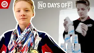 12-Year-Old FASTEST Cup Stacking Ever | No Days Off