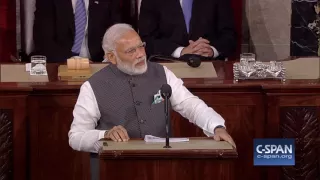 Indian Prime Minister Narendra Modi addresses Joint Meeting of Congress – FULL SPEECH (C-SPAN)