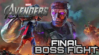 MARVEL'S AVENGERS - Final Boss Fight + Ending (PS5 Gameplay)