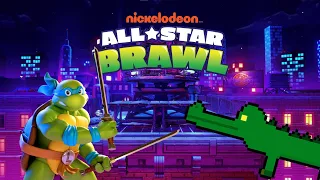 Nickelodeon All-Star Brawl - Arcade (Leonardo) - Go Ninja, Go Ninja, GO!!!