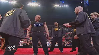 Goldberg vs The Rock Clash on RAW