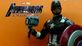 Avengers Endgame | Captain America Vs Thanos Stop Motion Recreation Scene | Marvel Wars Contest #1