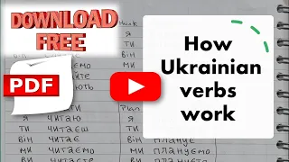Learn Ukrainian Verbs