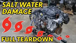 Hurricane Flood Waters vs Camaro LS1 Engine. The Effects Of Salt Water