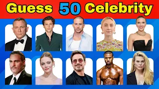 Can you guess these 50 Famous People? - Celebrity Quiz (Part 3)