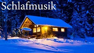 Einschlafmusik mit Schneelandschaft - Friedlich Schlafen