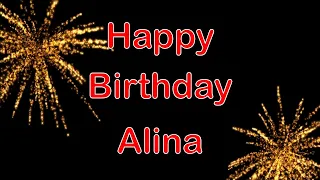 Happy Birthday Alina  - Geburtstagslied für Alina