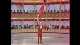 Jorgen and Conny, acrobatic balance / Equilibristen / акробаты-эквилибристы, 1966