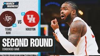 Houston vs. Texas A&M - Second Round NCAA tournament extended highlights