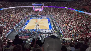 Final Minute - South Carolina Gamecocks Win 2024 Women's Basketball SEC Tournament vs LSU Tigers