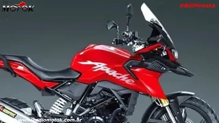 TVS pode lançar moto aventureira já em 2021 com base na Apache RR 310 #GabrielBillmotok