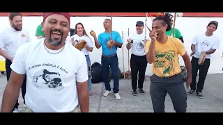 Mestre Marrom (N'Goma) e Mestre Mulatinho (Comunidade) - Roda de Caxias 16/Jul/2023