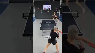 Olympic-level ping pong skills with Matilda Ekholm