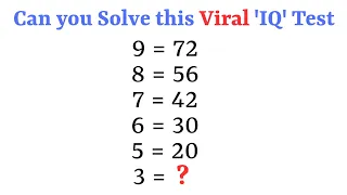 Can You Solve The Viral 9 = 72 Puzzle? | The Correct Answer Explained by @thenumberverse