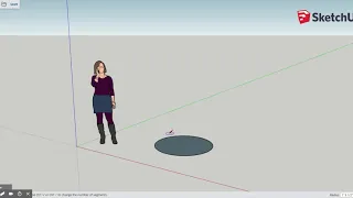 How to make a Cylinder In SketchUp Free