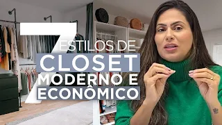 7 Melhores Dicas Para Um Closet Moderno e Econômico • Larissa Reis Arquitetura