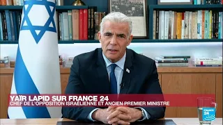 Yaïr Lapid, chef de l'opposition israélienne : "À la fin, il n’y aura plus de Hamas à Gaza"