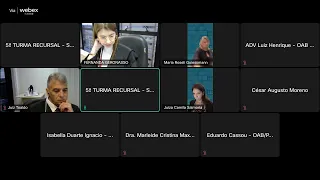 5ª Turma Recursal dos Juizados Especiais - 09/05/2024 - 13:30