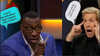 Skip Bayless and Shannon Sharpe Most Heated Moments 😡🤬 (Part I)