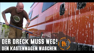 Den Kastenwagen waschen! Innen- und Außenreinigung bei unserem Clever Celebration