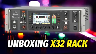 ‼️Unboxing X32 Rack Mixer Digital De Behringer‼️