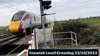 Fenwick Level Crossing 23/10/2023