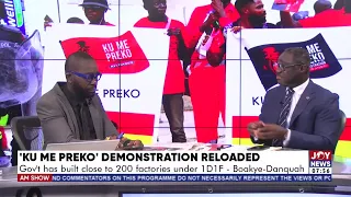 ‘Ku Me Preko’ Demonstration Reloaded: Some Ghanaians protest rising cost of living - AM Talk