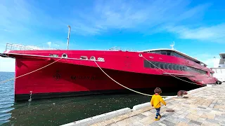 Riding Japan’s Amazing International Jet Ferry | Japan 🇯🇵 - South Korea 🇰🇷