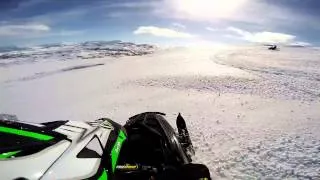 2011 Polaris RMK Assault 800 with Camoplast Challenger Extreme track