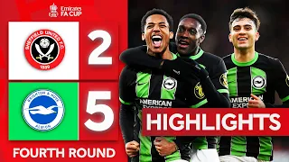 João Pedro Hat-Trick HERO! | Sheffield United 2-5 Brighton & Hove Albion | Emirates FA Cup 2023-24