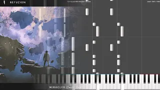 Refuzion - Miracle ft. fawlin (Darmayuda MIDI Piano)