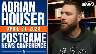 Adrian Houser breaks down tough start to his Mets career after loss to St. Louis | SNY