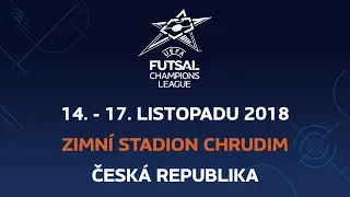 Elite round UEFA Futsal Champions League Chrudim - FK ERA-PACK 14.-17.11.2018