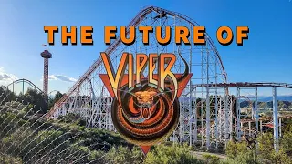 THE FUTURE OF VIPER at Six Flags Magic Mountain!