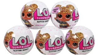 LOL Surprise Glitter Series Blind Box Unboxing Toy Review 7 Layers of Surprise