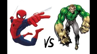 Spiderman versus sandman epic fight | marvel superheroes epic battle |crazy boss fight