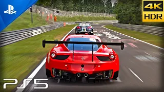 Ferrari 458 Italia GT3 Nürburgring | PS5 Gameplay | 4K HDR 60FPS | Not GT7 Gameplay Gran Turismo 7