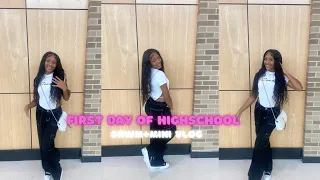 First Day of High school GRWM+mini vlog| Freshman Szn