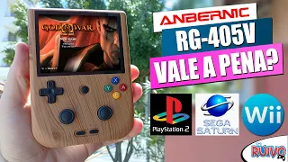 Um GAMEBOY que roda PS2! Análise do NOVO Anbernic RG405V