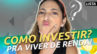 10 ERROS pra NÃO COMETER e VIVER DE RENDA MAIS RÁPIDO sem NADA TE ATRAPALHAR