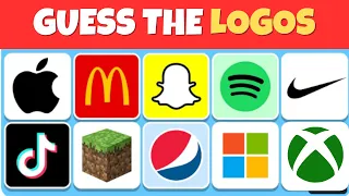 Guess The Logo in 3 Seconds 🤔 | Logo Quiz 2024