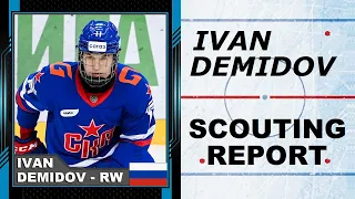 IVAN DEMIDOV Highlights | 2024 NHL Draft