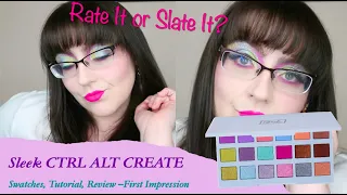 Sleek Makeup CTRL ALT CREATE Palette | First Impressions