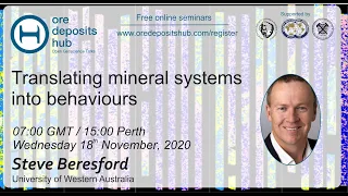 ODH064: Translating mineral systems into behaviours – Steve Beresford