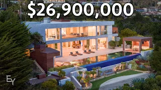 Inside a $26,900,000 Modern MALIBU Mansion With Incredible OCEAN Views!