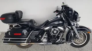 1993 Harley Davidson Electra Glide, Police Edition Import, Black, 59944 km's