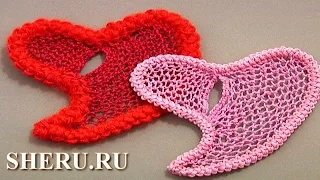 Crochet Romanian Heart Lace Tutorial 60 Румынское или шнурковое кружево