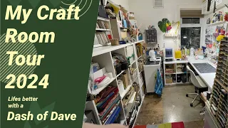 My Craft Room Tour 2024